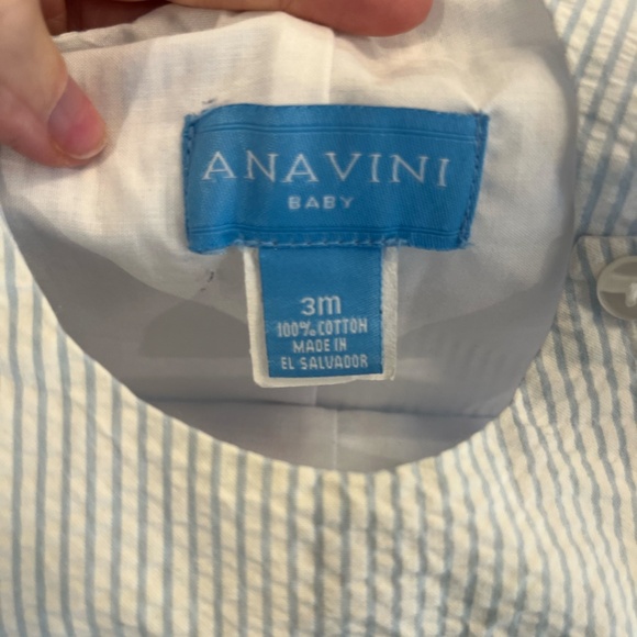 Anavini Smocked Shortall - Picture 3 of 4